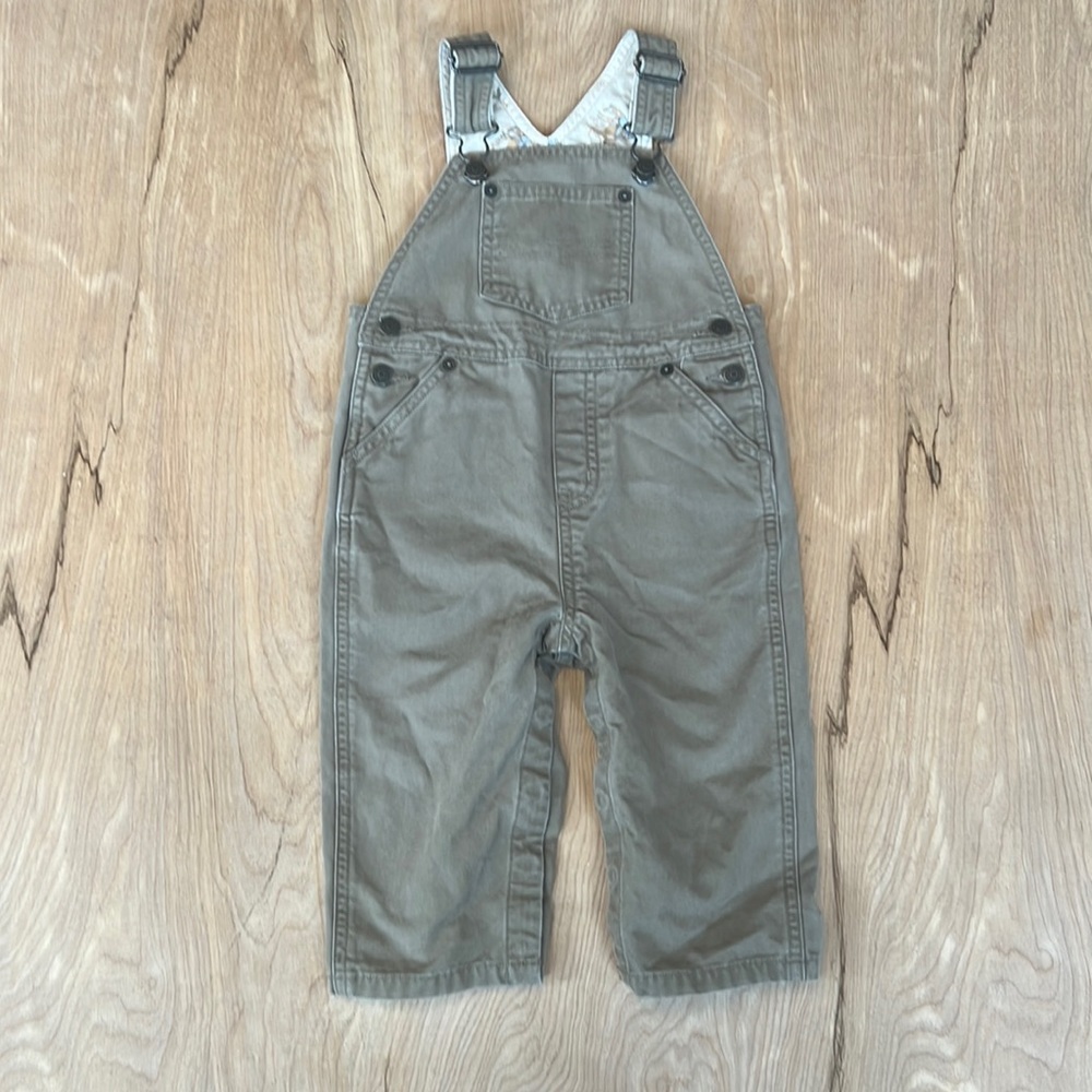 Janie and Jack Overalls 12-18 mos.